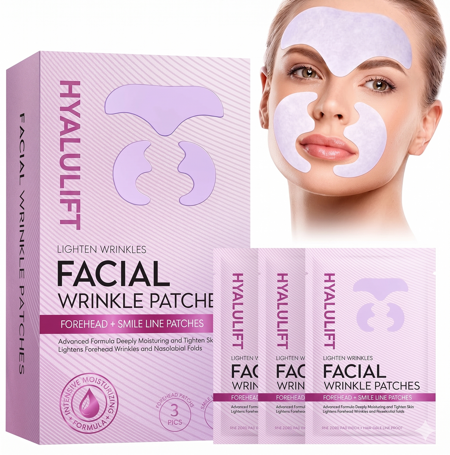 HyaluLift™ Facial Wrinkle Patches
